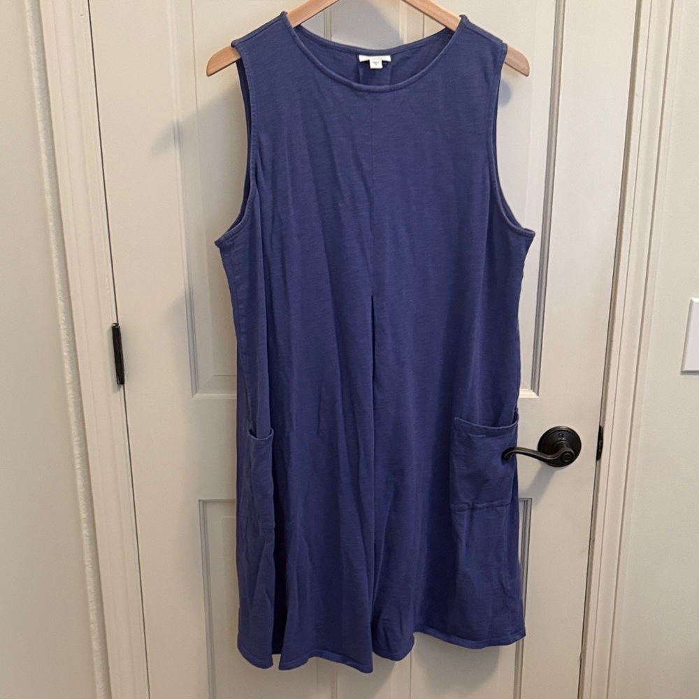 J. Jill Sleeveless shift Dress with Pockets